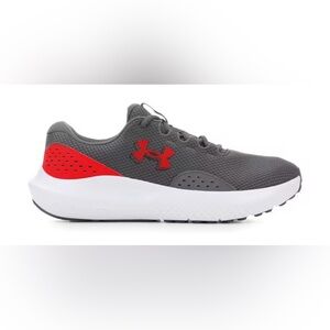 Under Armour Charcoal and Crimson Athletic Shoes